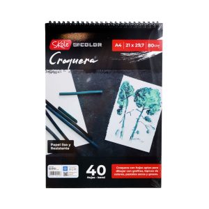 CROQUERA A4/80GR (40 HOJAS BOND) 21*29.7CM