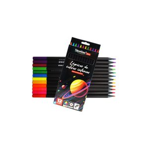 LAPICES DE COLORES INTENSOS (12PZAS)