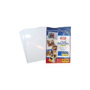 PAPEL FOTOGRAFICO BRILLANTE A4 (21 X 29.7CM) 180GR (20HOJAS)