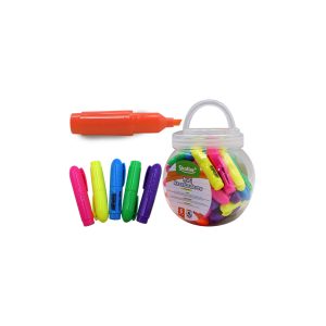 DESTACADORES MINI DRUM 36 PZAS/6 COLORES