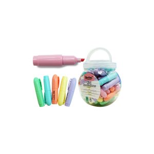 DESTACADORES MINI DRUM 36 PZAS/6 COLORES
