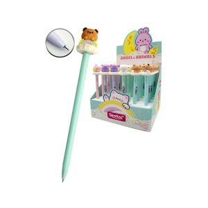 LAPIZ GEL ANGEL ANIMALS TINTA AZUL 0.5MM BOX (36 PZAS)