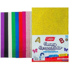 FOAMI COLORES SURTIDODS 20X30CM X 1.8MM