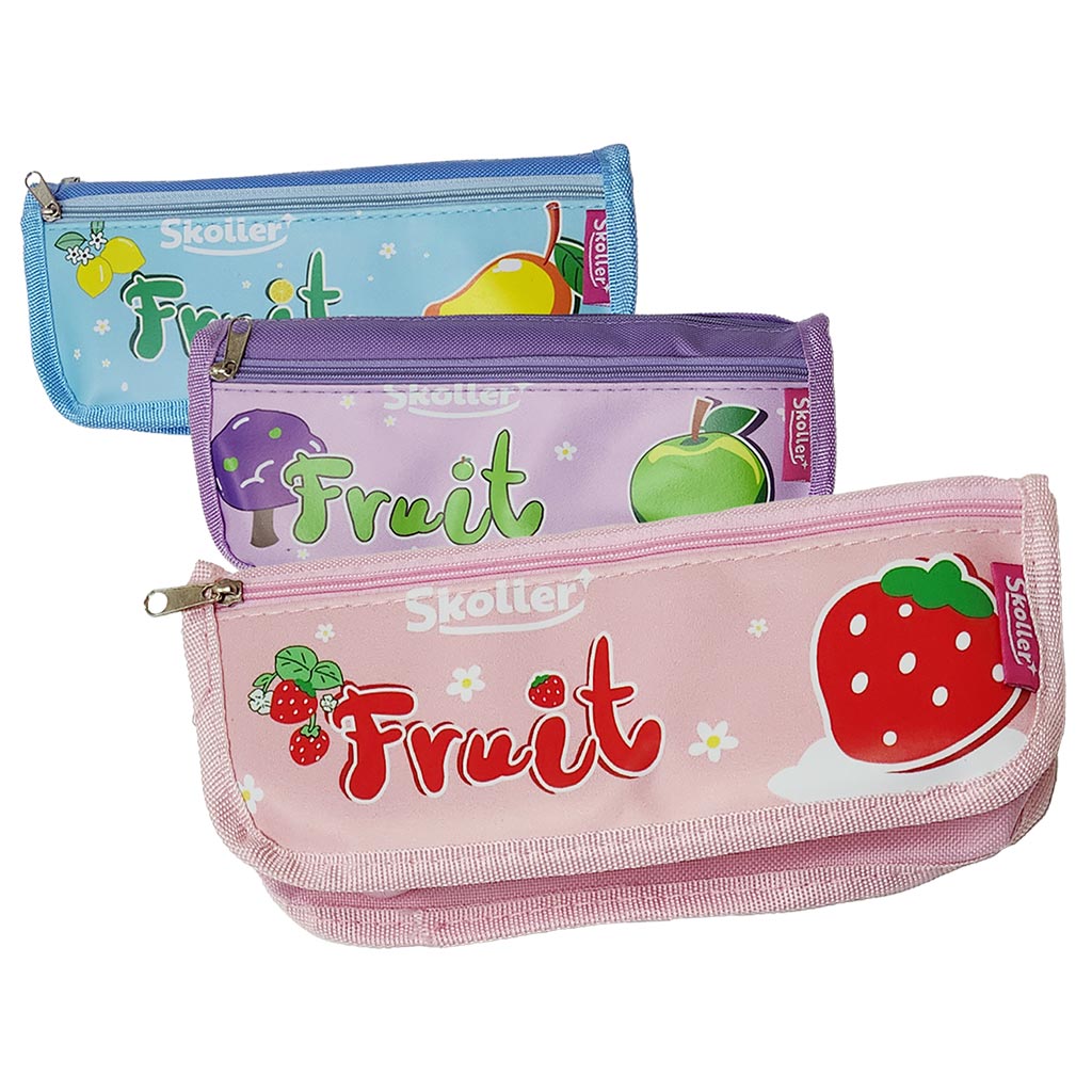 ESTUCHE PARA LAPICES FRUTAS ESTUCHE PARA LAPICES FRUTAS