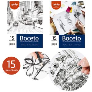 CROQUERA BOCETO PARA GRAFITO Y CARBONCILLO CROQUERA BOCETO PARA GRAFITO Y CARBONCILLO