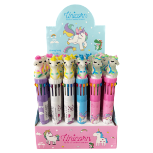 LAPIZ CLICK UNICORNIOS  BOX 36PZAS