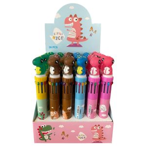 LAPIZ CLICK DINO BOX 36PZAS