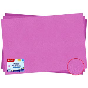 GOMA EVA PLUSH ROSADO 40 X 60 CM