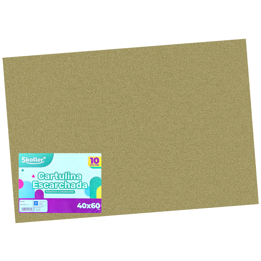 PAPEL GLITTER INTENSO ORO SET 10 PLIEGOS 40X60 PAPEL GLITTER INTENSO ORO SET 10 PLIEGOS 40X60