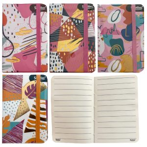 LIBRETA 21X14 CM 80 HOJAS LINEAS 75G