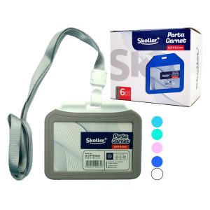 PORTA CREDENCIAL HORIZONTAL SET 6PZAS 8.5X5.4CM
