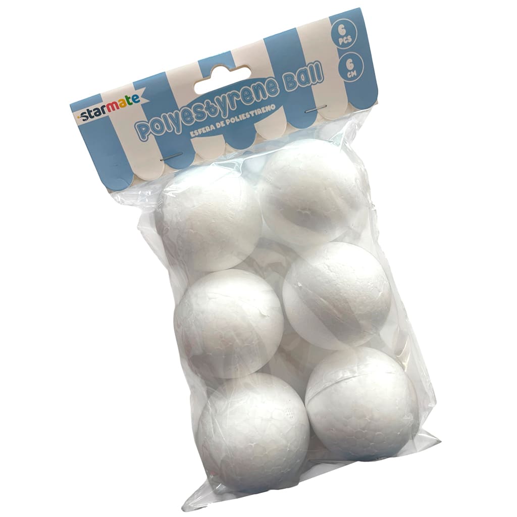 ESFERAS PLUMAVIT 6CM / 6PZAS ESFERAS PLUMAVIT 6CM / 6PZAS